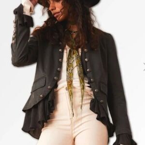 Free People Ruffles Romance Jacket NWOT